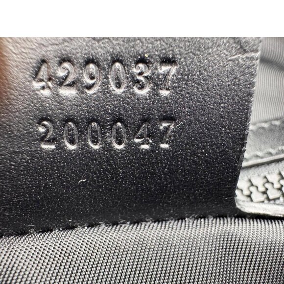 Gucci Techpack Techno Canvas Backpack Black 429037 - Picture 16 of 16